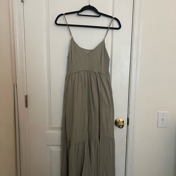 American Eagle Outfitters Olive Green Maxi Dress - Picture 4 of 6